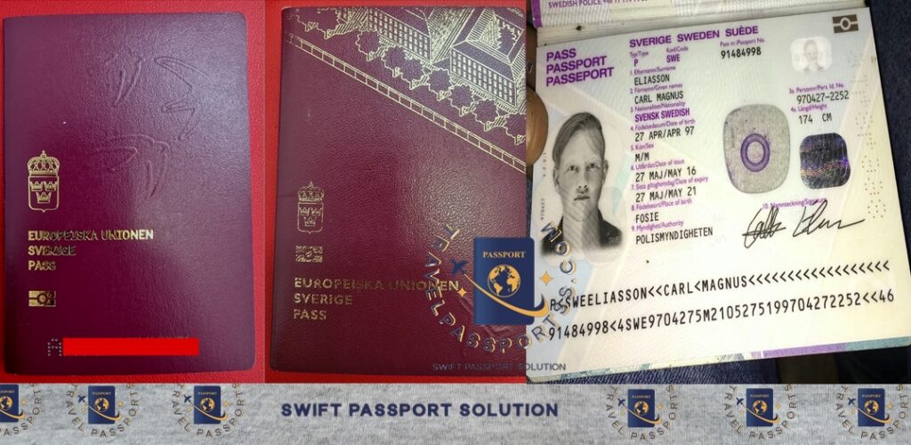 Swedish Passport 