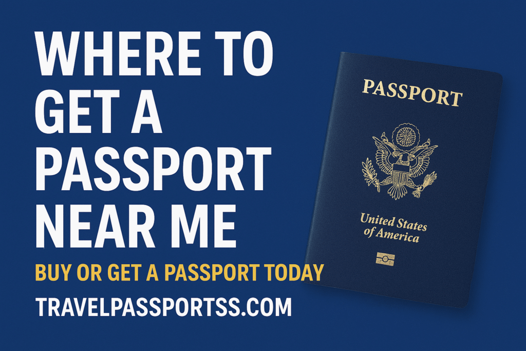 Where to get a passport near me
