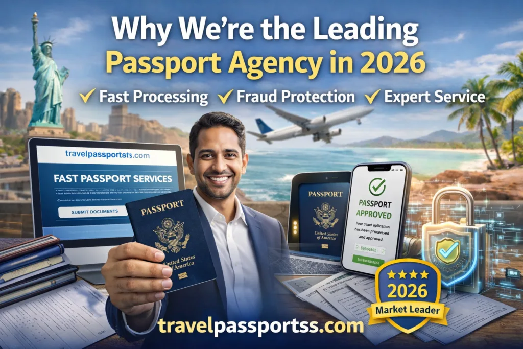 Hvorfor passbyrået vårt leder markedet i 2026